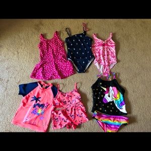 Girls swimwear bundle (Size 8-10Y)